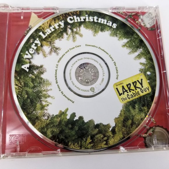A Very Larry Christmas Music Audio CD Album Radio Cable Guy Holiday Funny 2004 - Picture 5 of 8